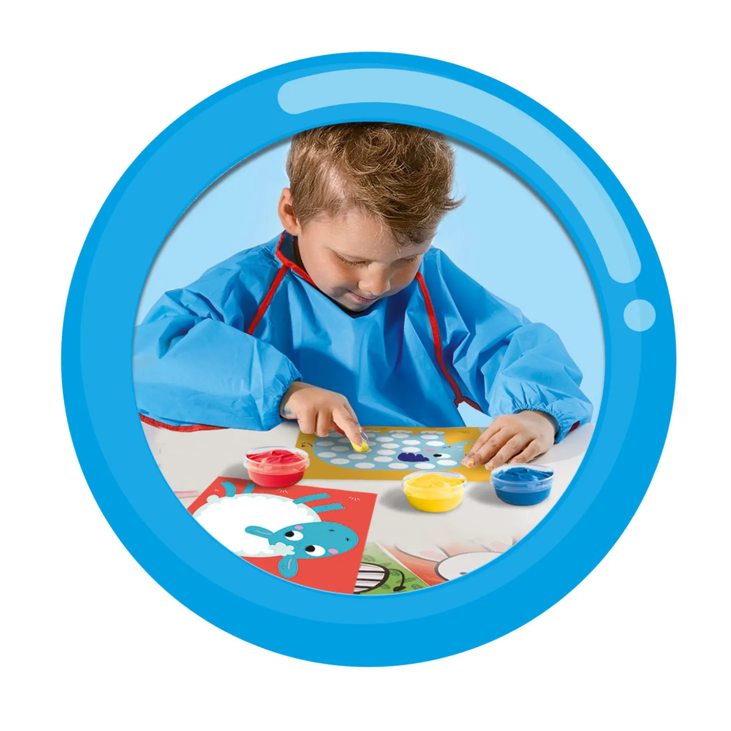 SES My First - Vingerafdruk Verf Kunstwerk