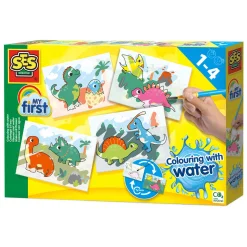 SES My First Kleuren met Water - Dino's