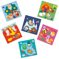 SES My First My First - Waar Woon Ik? Dieren Plakken