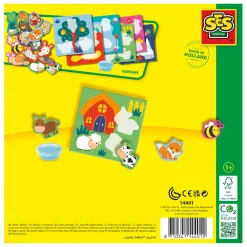 SES My First My First - Waar Woon Ik? Dieren Plakken