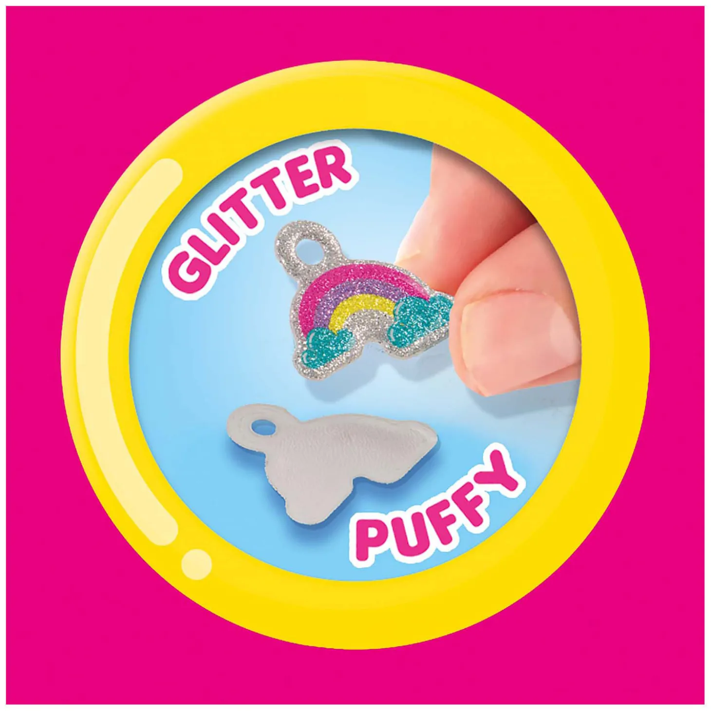 SES Puffy Glitter Sticker Armbanden