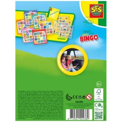SES Reisspel Raamsticker Bingo