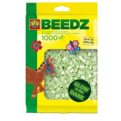 SES Strijkkralen - Glow in the Dark, 1000st.