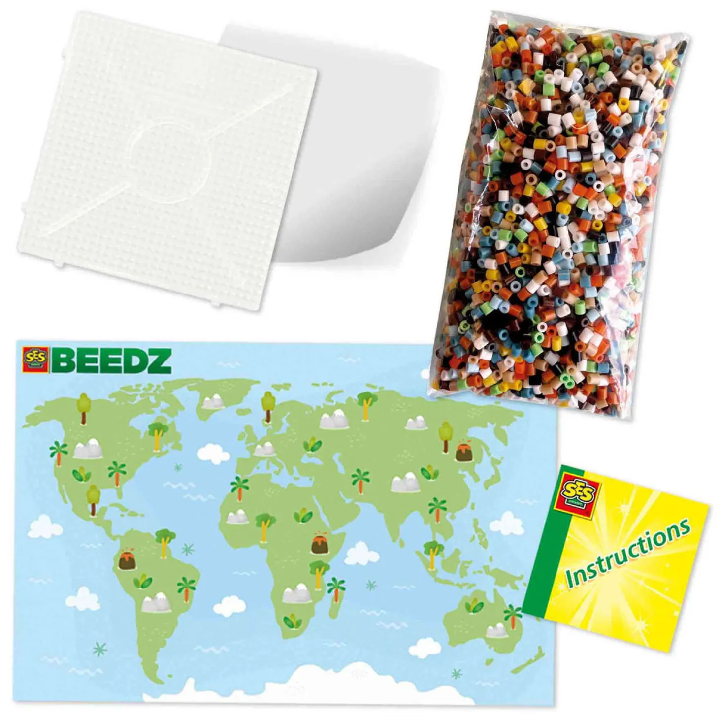 SES Strijkkralen - Wereld Dieren