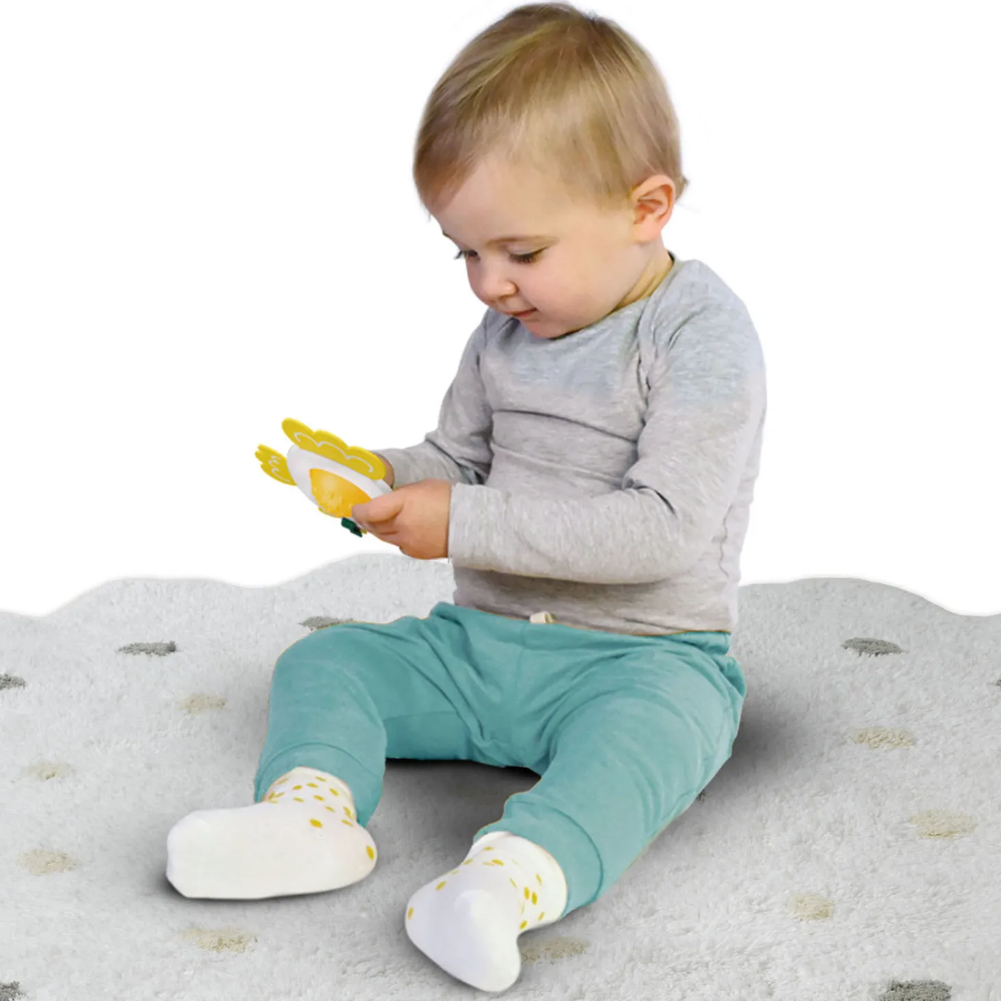 SES Tiny Talents - Grijpspeelgoed Dimple - Vogel