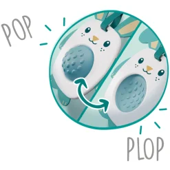 SES Tiny Talents - Grijpspeelgoed Dimple - Konijn