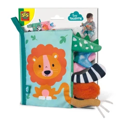 SES Tiny Talents Sensory Soft Dierenstaarten Boek