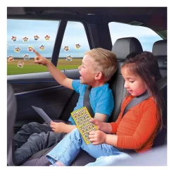 SES Wie ben ik? - Reisspel Raamsticker