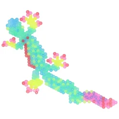 SES Zeshoek Koppelbaar Legbord, 3st.