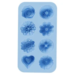 Siliconen Gietmal Cakejes Blauw
