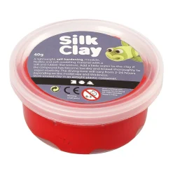 Silk Clay - Rood, 40gr.