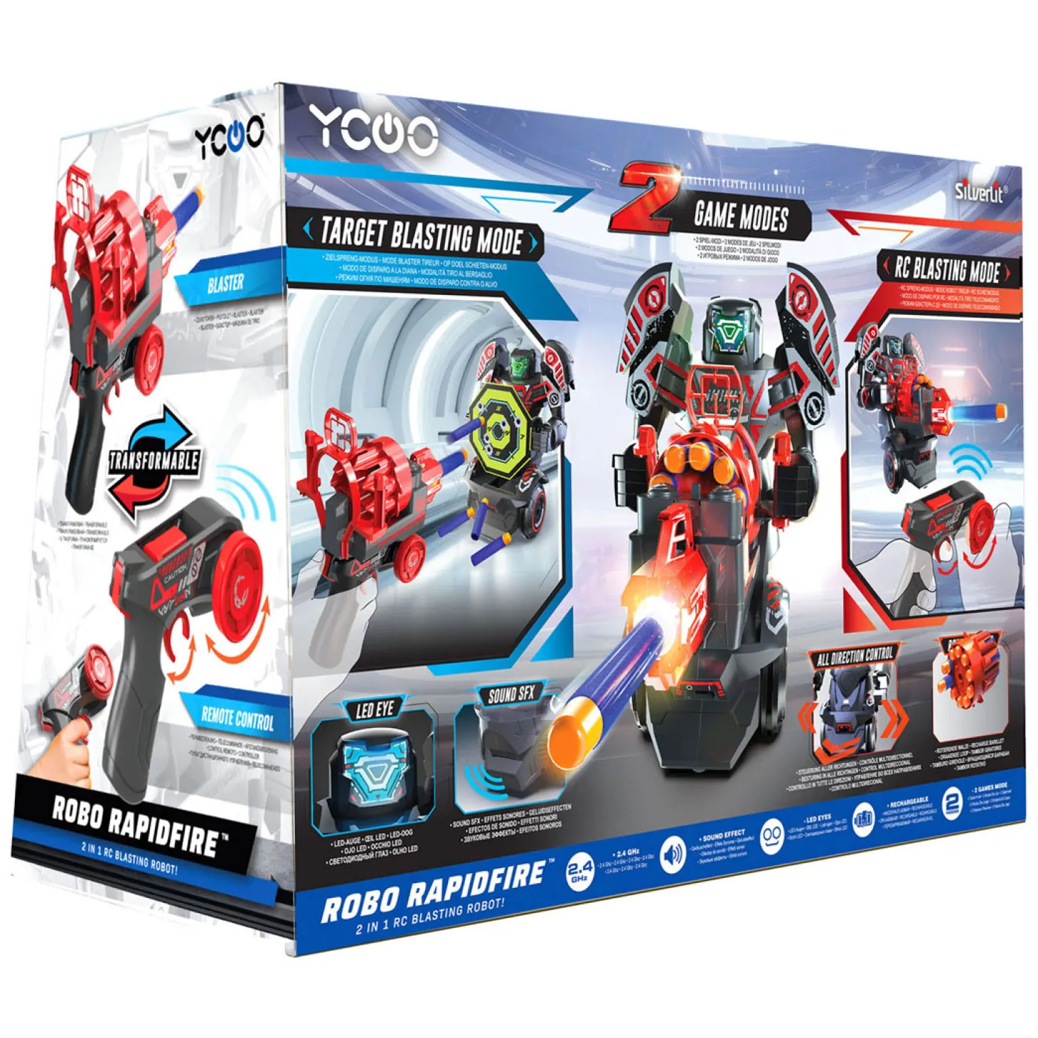 Silverlit Robo Rapidfire Schietende Robot