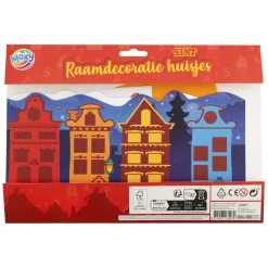 Sint Raamdecoratie Huisjes
