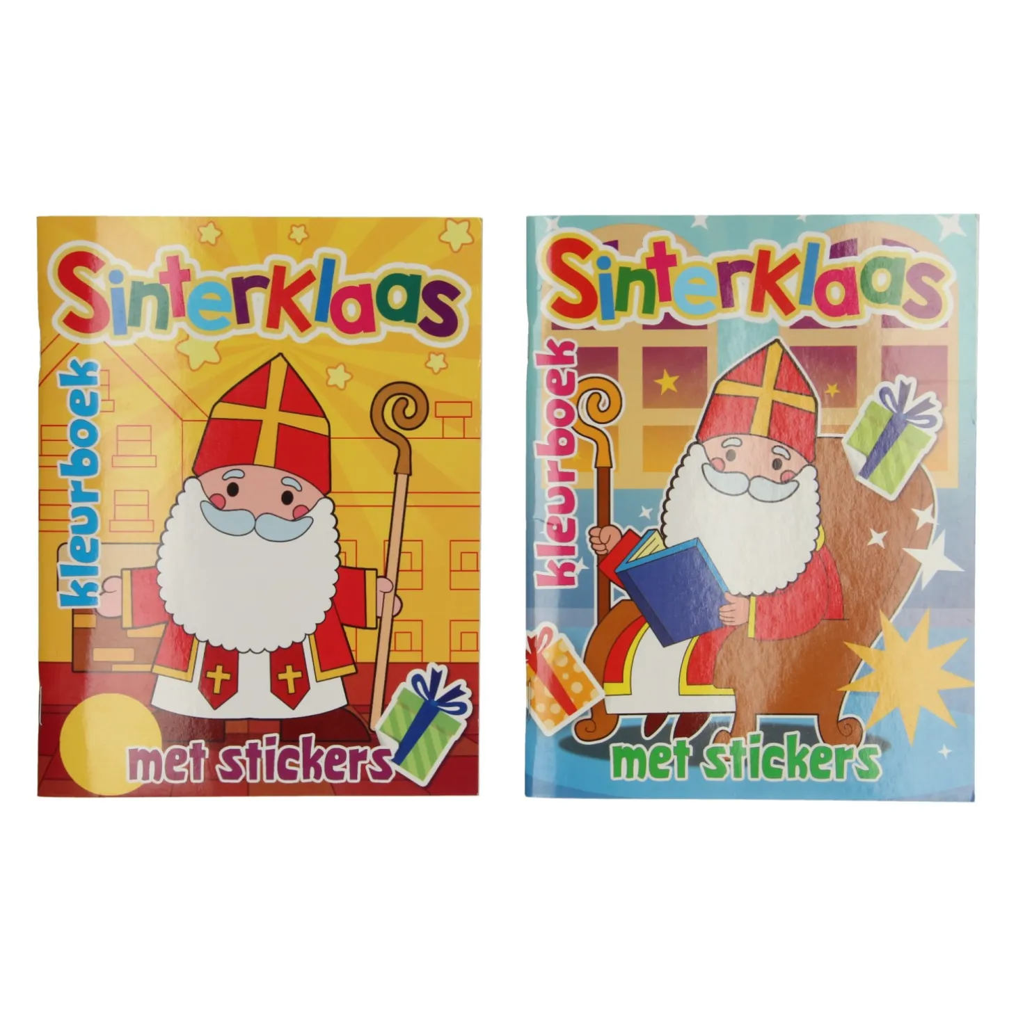 Sinterklaas Kleurboek met Stickers