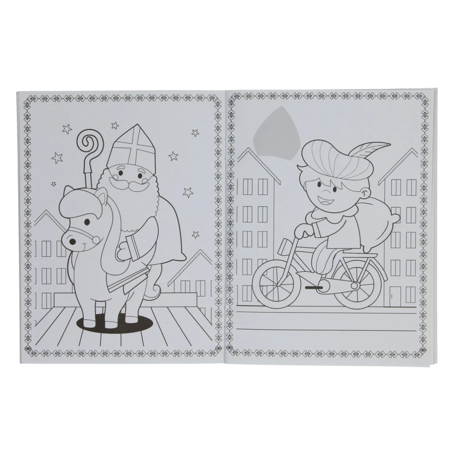 Sinterklaas Kleurboek met Stickers