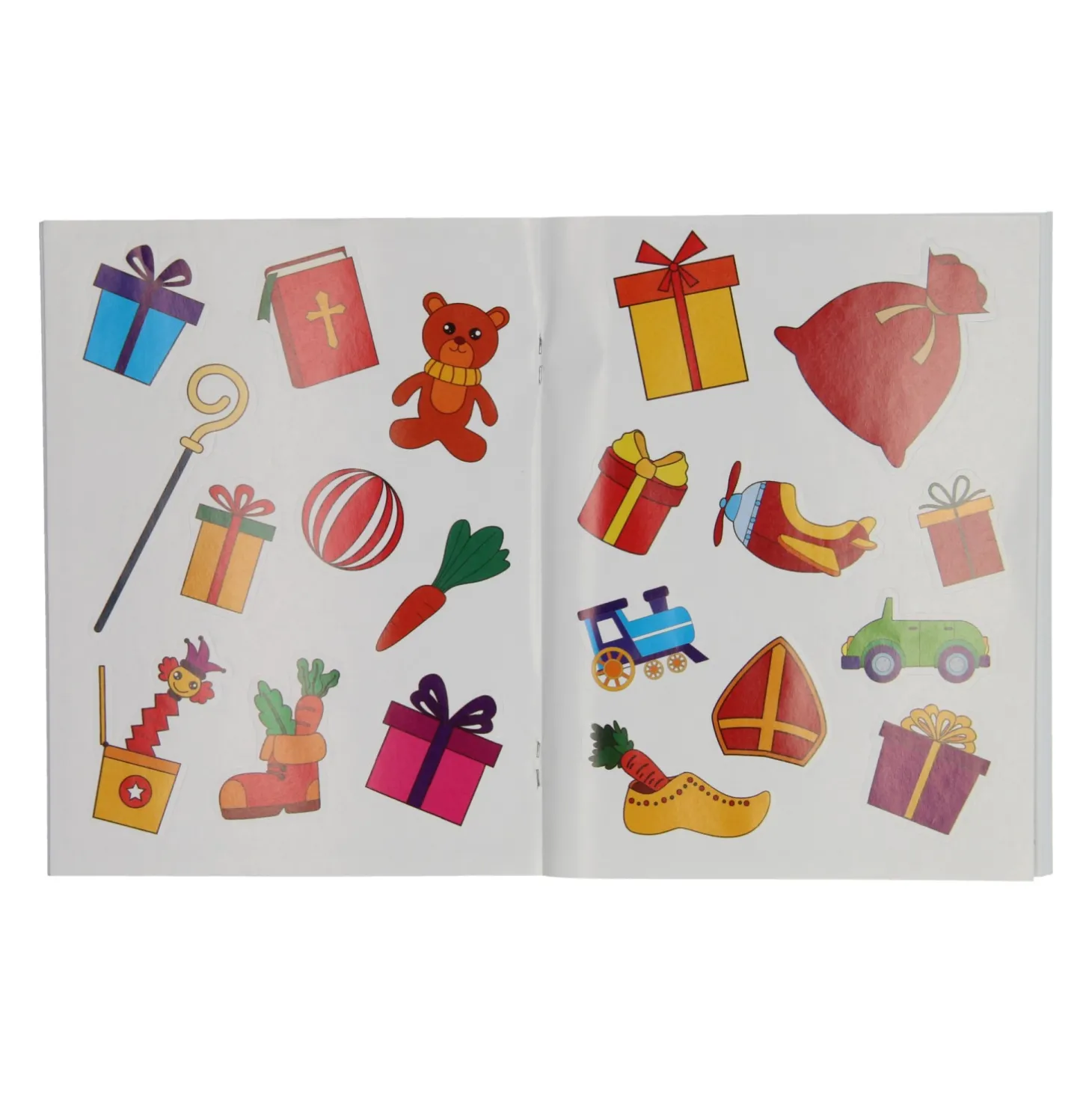 Sinterklaas Kleurboek met Stickers