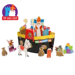 Sinterklaas Knutselset - Maak je eigen Stoomboot