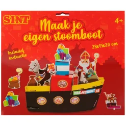 Sinterklaas Knutselset - Maak je eigen Stoomboot