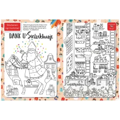 Sinterklaas Pietendiplomaboek met Stickers