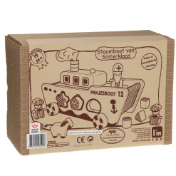 Sinterklaasboot met Pasvormen