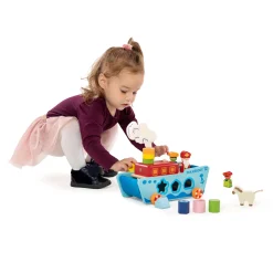 Sinterklaasboot met Pasvormen