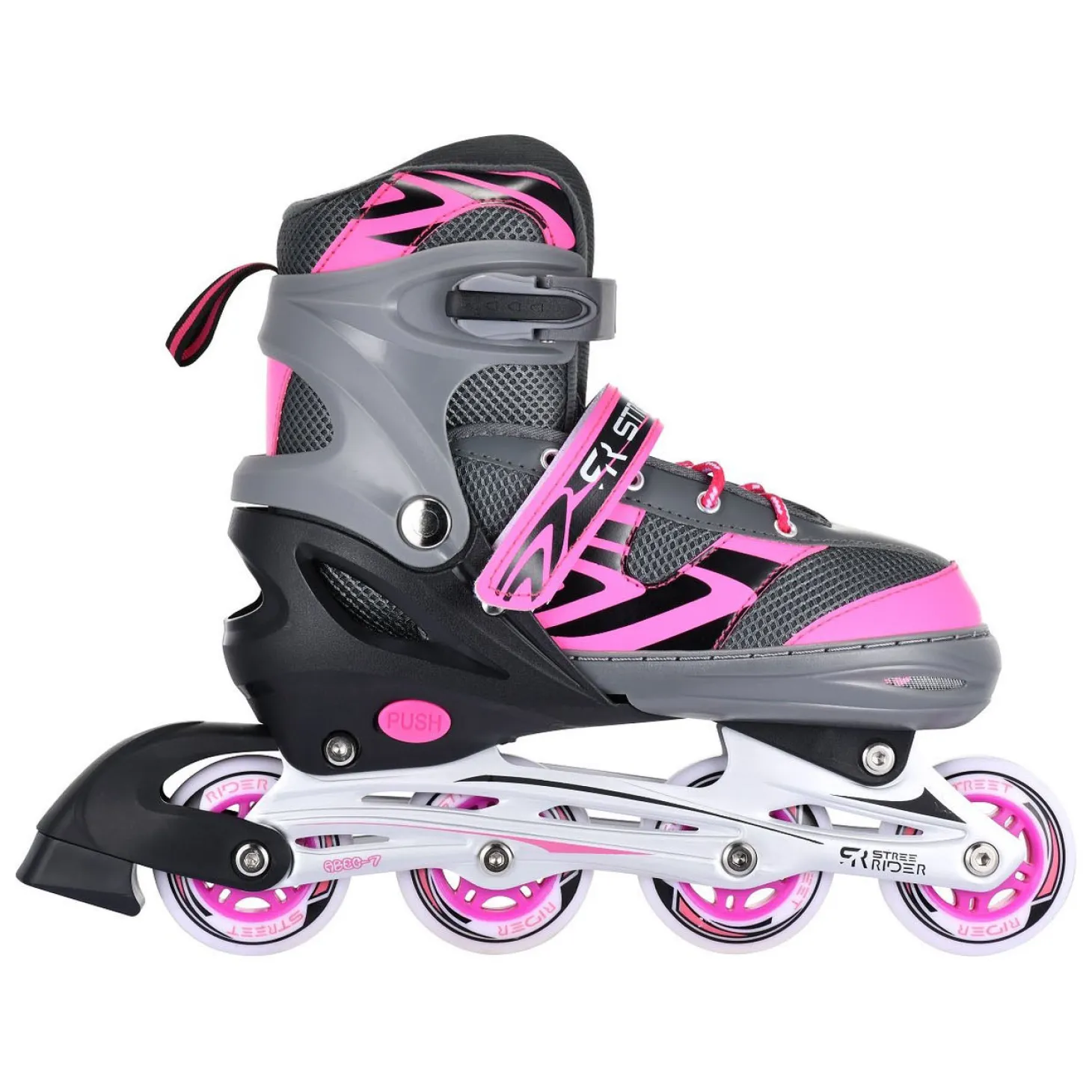 Skeelers Roze/Grijs, maat 37-40