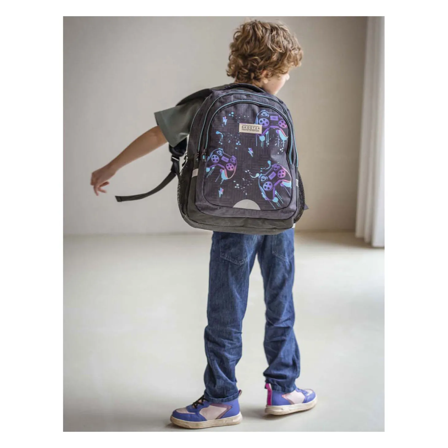 Skooter Rugzak Game Face On Gameprint