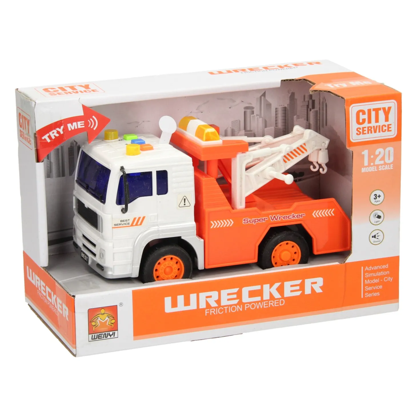 Sleepwagen met Licht en Geluid