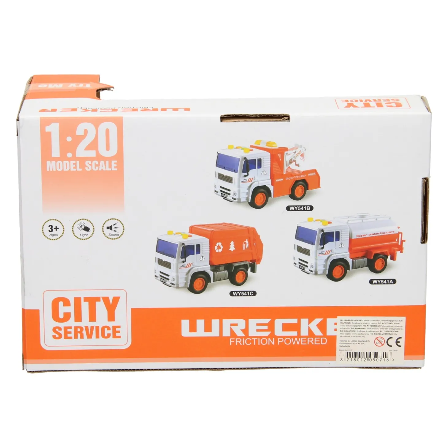 Sleepwagen met Licht en Geluid