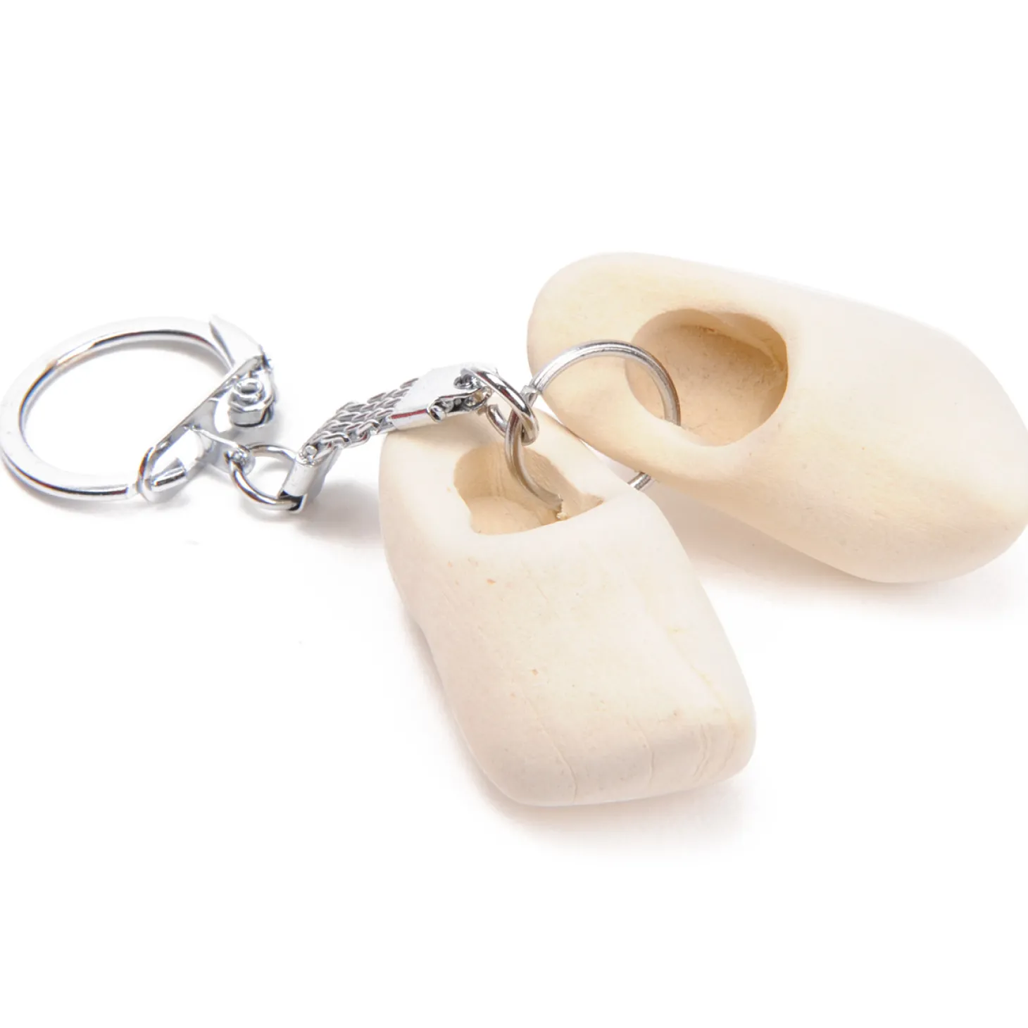 Sleutelhanger - Houten Klompjes