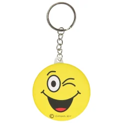 Sleutelhanger - Lachgezicht met Spiegeltje