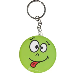 Sleutelhanger - Lachgezicht met Spiegeltje
