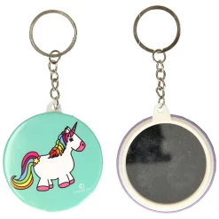 Sleutelhanger met Spiegel Eenhoorn