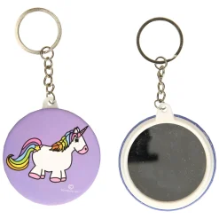 Sleutelhanger met Spiegel Eenhoorn