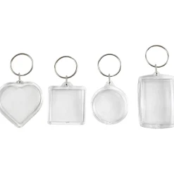 Sleutelhanger Vormen, 4st.