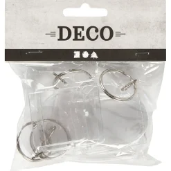 Sleutelhanger Vormen, 4st.