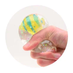 Slow Rise Glitter Kubus met Vis