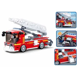 Sluban Brandweer Ladderwagen Oefening