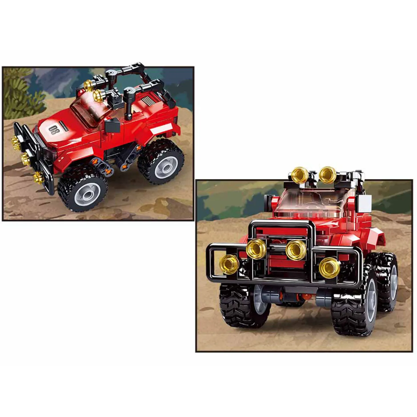 Sluban Rode Offroader - 135dlg.