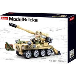 Sluban 8x8 Mobiel Kanon - 159dlg.