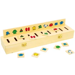 Small Foot - Afbeeldingen Sorteerbox, 55 dlg.