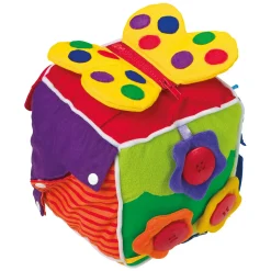 Small Foot - Baby Kubus Natuur Pluche