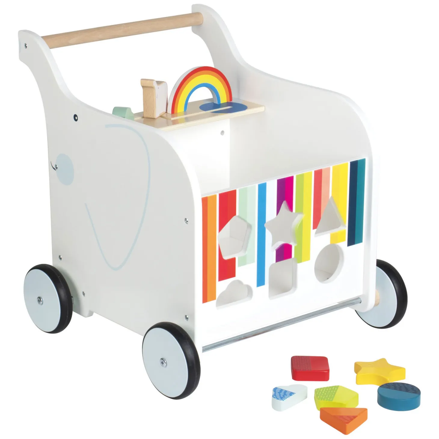 Small Foot - Baby Walker Speelgoedkist Olifant