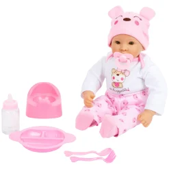 Small Foot - Babypop Marie met Accessoires, 7dlg.