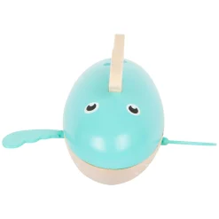 Small Foot - Badspeelgoed Houten Walvis Opwindbaar