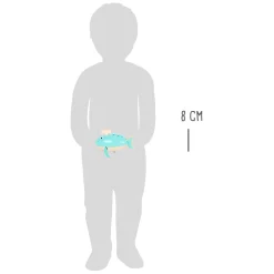 Small Foot - Badspeelgoed Houten Walvis Opwindbaar