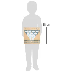 Small Foot - Barricade en Halma Houten Bordspel 2in1