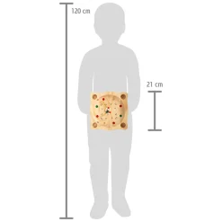 Small Foot - Boeren Roulette Houten Spel