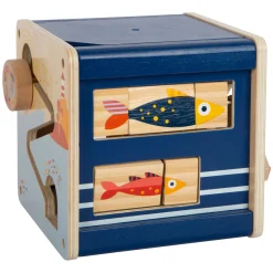 Small Foot - Houten Activiteitenkubus Oceaan