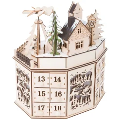 Small Foot - Houten Adventskalender Kerst Landschap